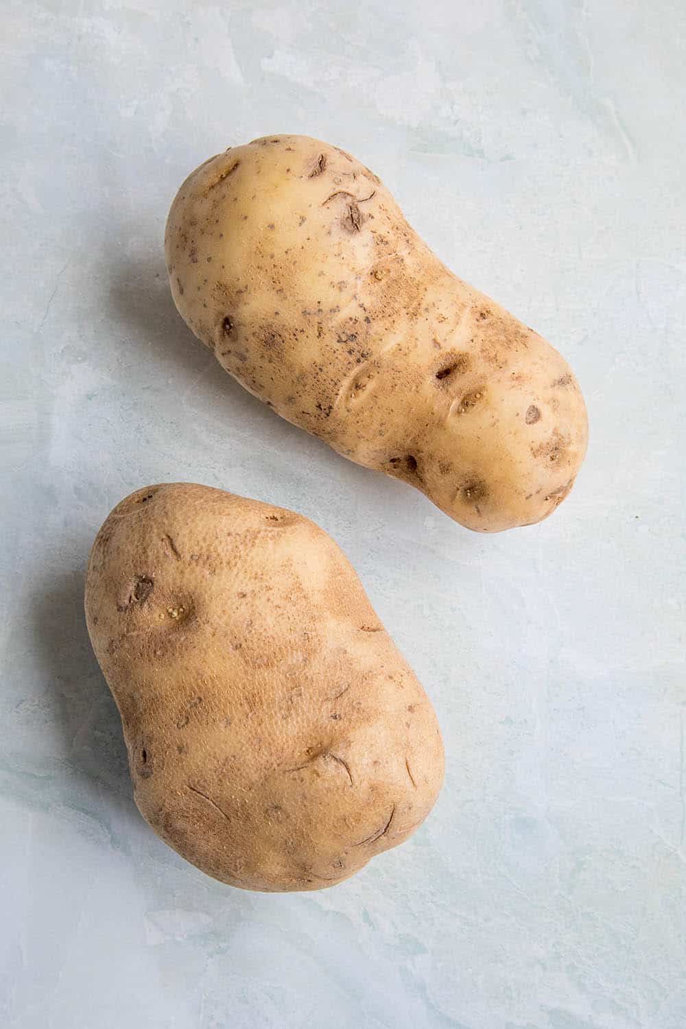 Potatoes for making Baked Cajun Fries