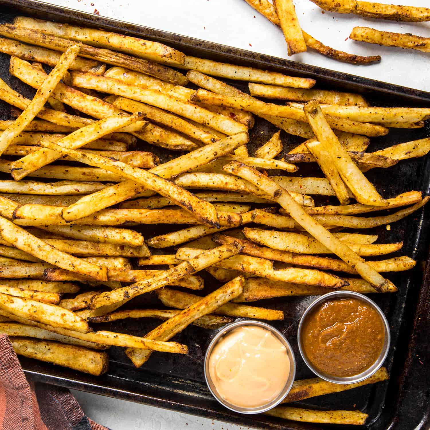 Baked Cajun Fries Chili Pepper Madness