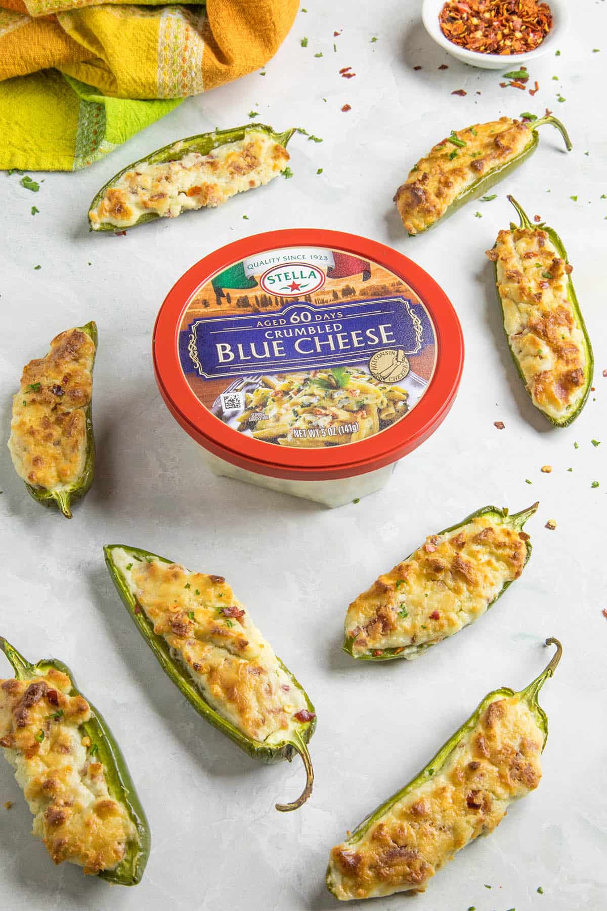 Blue Cheese and Bacon Stuffed Jalapeno Poppers Chili Pepper Madness