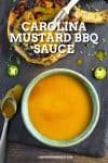 Carolina Mustard BBQ Sauce Recipe