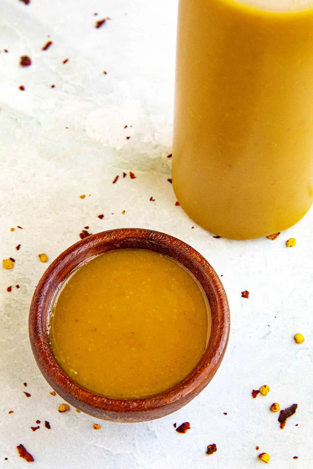 Carolina Mustard BBQ Sauce in a bowl