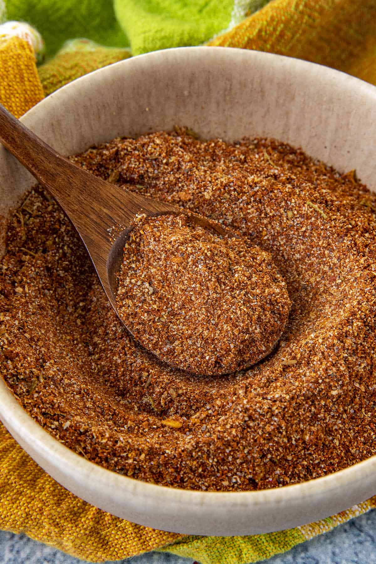 Homemade Taco Seasoning Mix in a bowl, ready for use