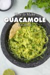 How to Make Guacamole - Step by Step