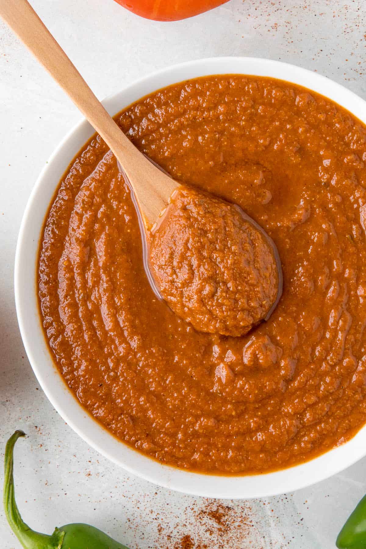 Ranchero Sauce in a bowl