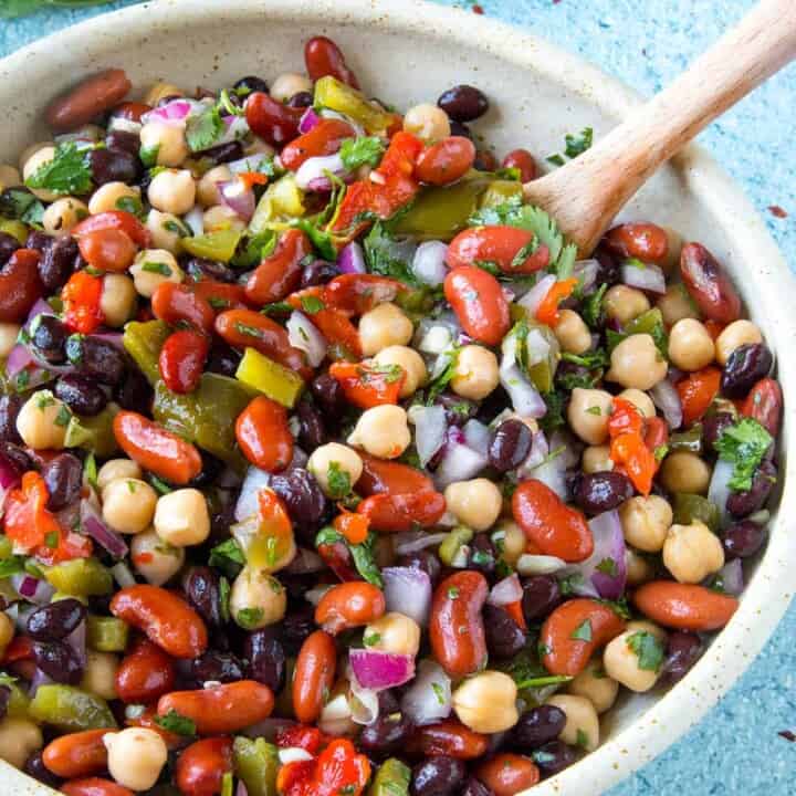 Mike's Zesty Three Bean Salad Recipe