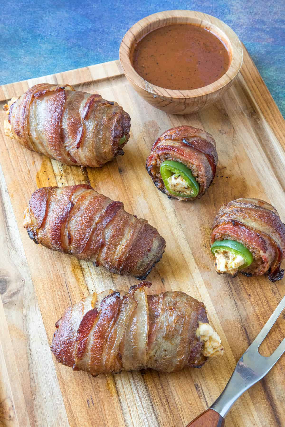 Bacon Wrapped Armadillo Eggs made at home