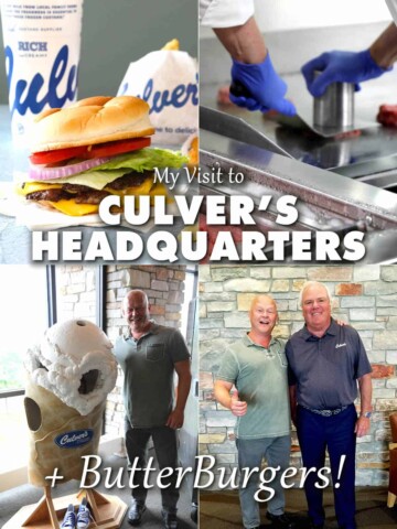 My Visit to Culver's Headquarters + ButterBurgers!