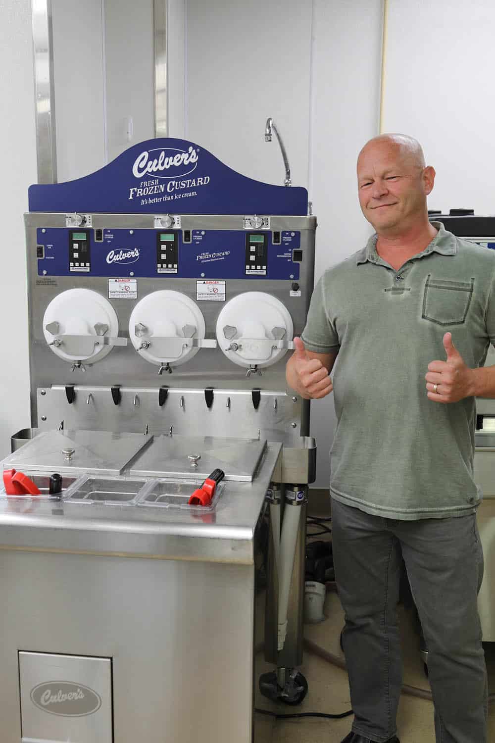 Custard Machine at Culver's