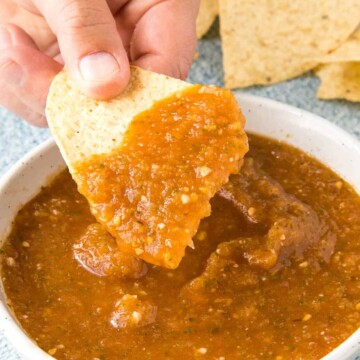 Salsa Ranchera on a chip