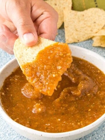 Salsa Ranchera on a chip