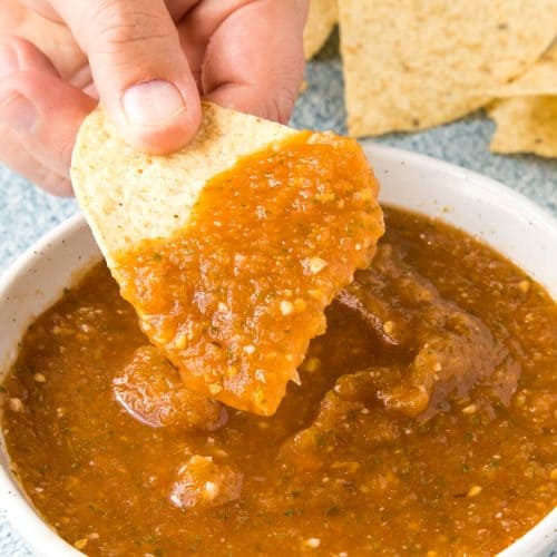 Salsa Ranchera on a chip