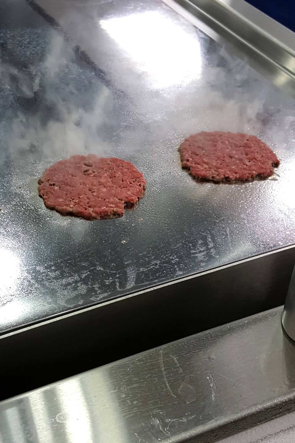 Smashed Burgers on a hot Griddle