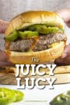 Juicy Lucy Cheese Stufffed Burger Recipe