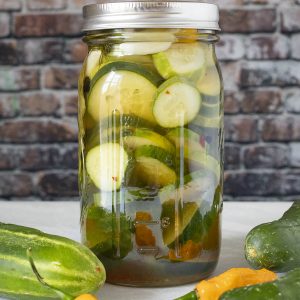 Refrigerator Pickles Recipe