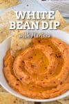 Creamy White Bean Dip Recipe with Harissa
