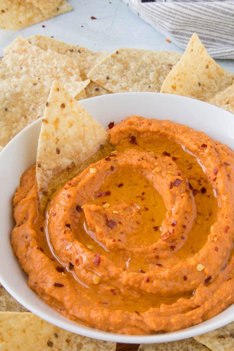 Creamy White Bean Dip Recipe with Harissa