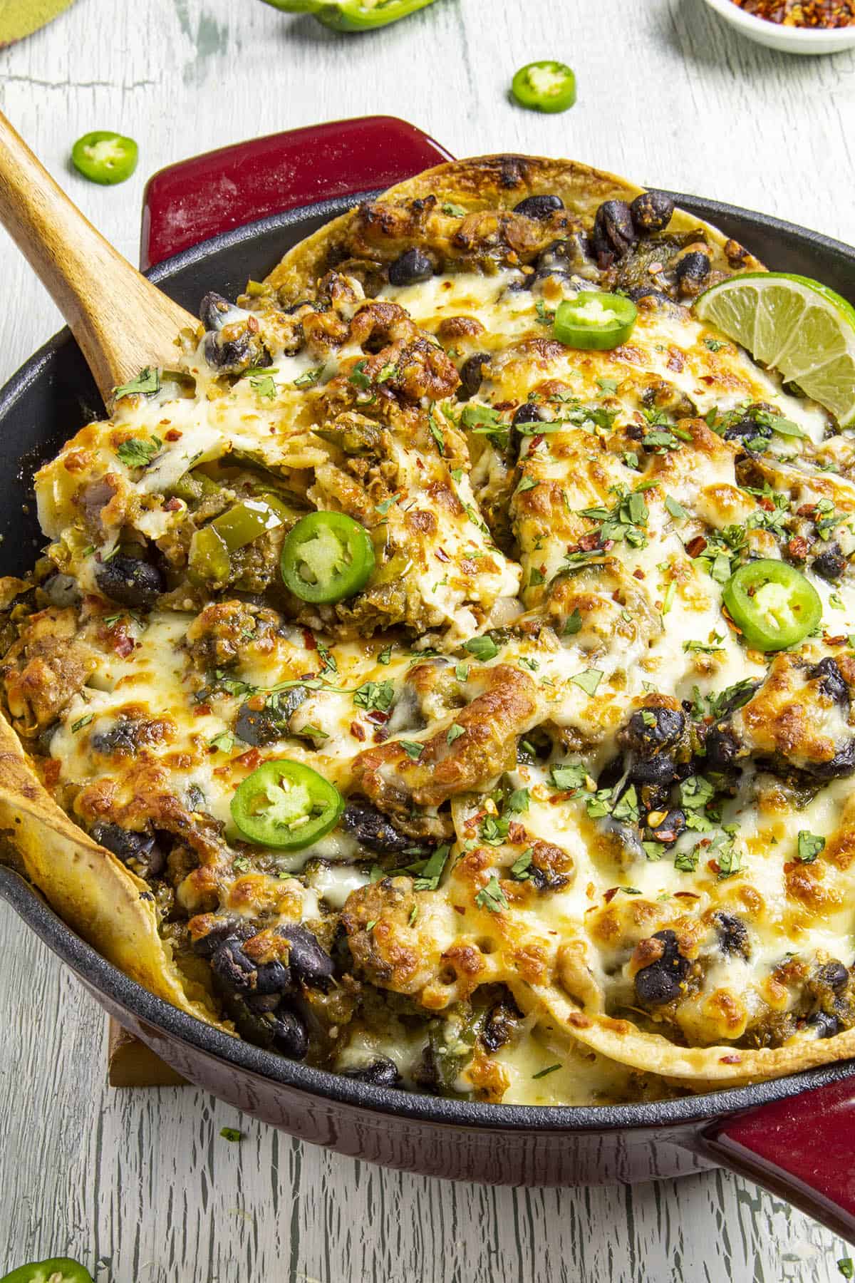 Chicken Enchilada Casserole Verde Recipe