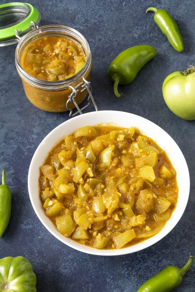 Green Tomato Chutney Recipe Chili Pepper Madness