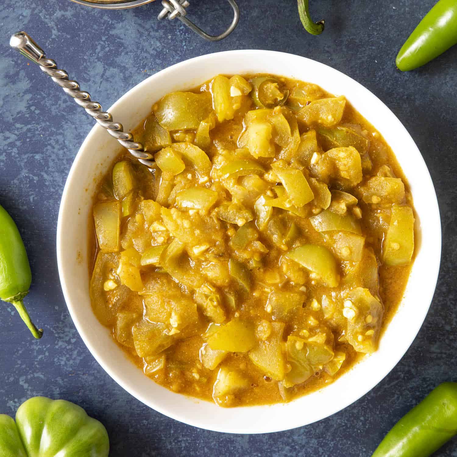 Green Tomato Chutney Recipe Chili Pepper Madness