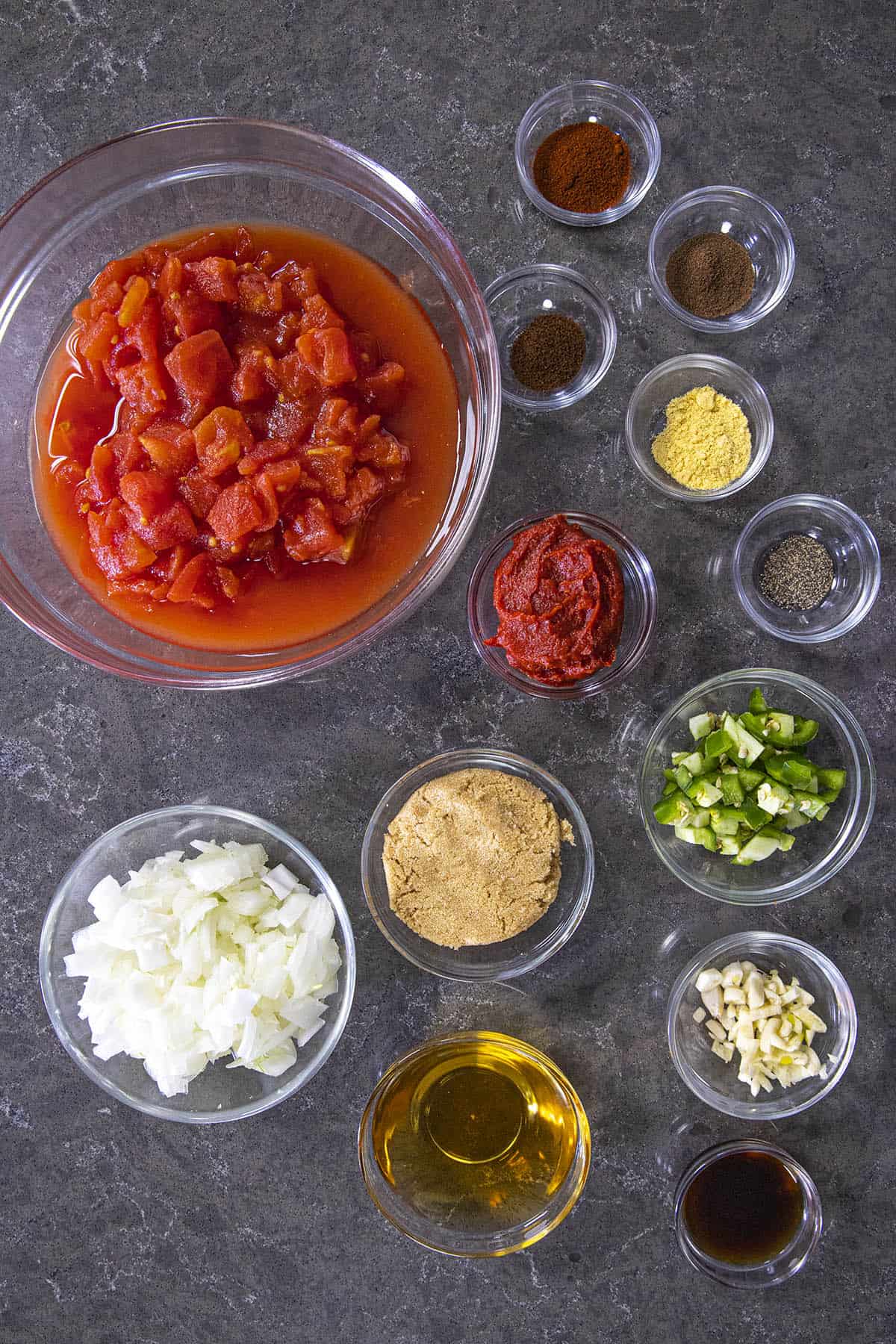 Homemade Ketchup Ingredients