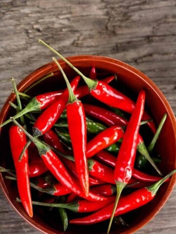 Malagueta Chili Peppers