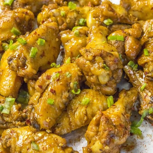 Sticky Chicken Wings - Chili Pepper Madness