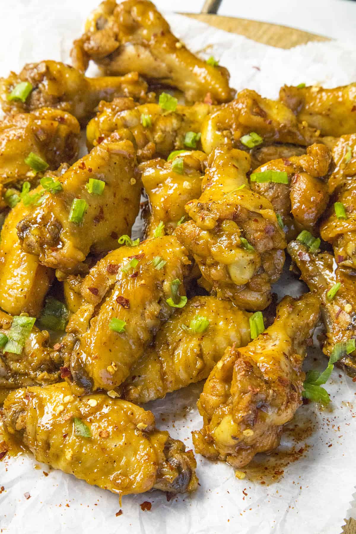 Sticky Chicken Wings - Chili Pepper Madness