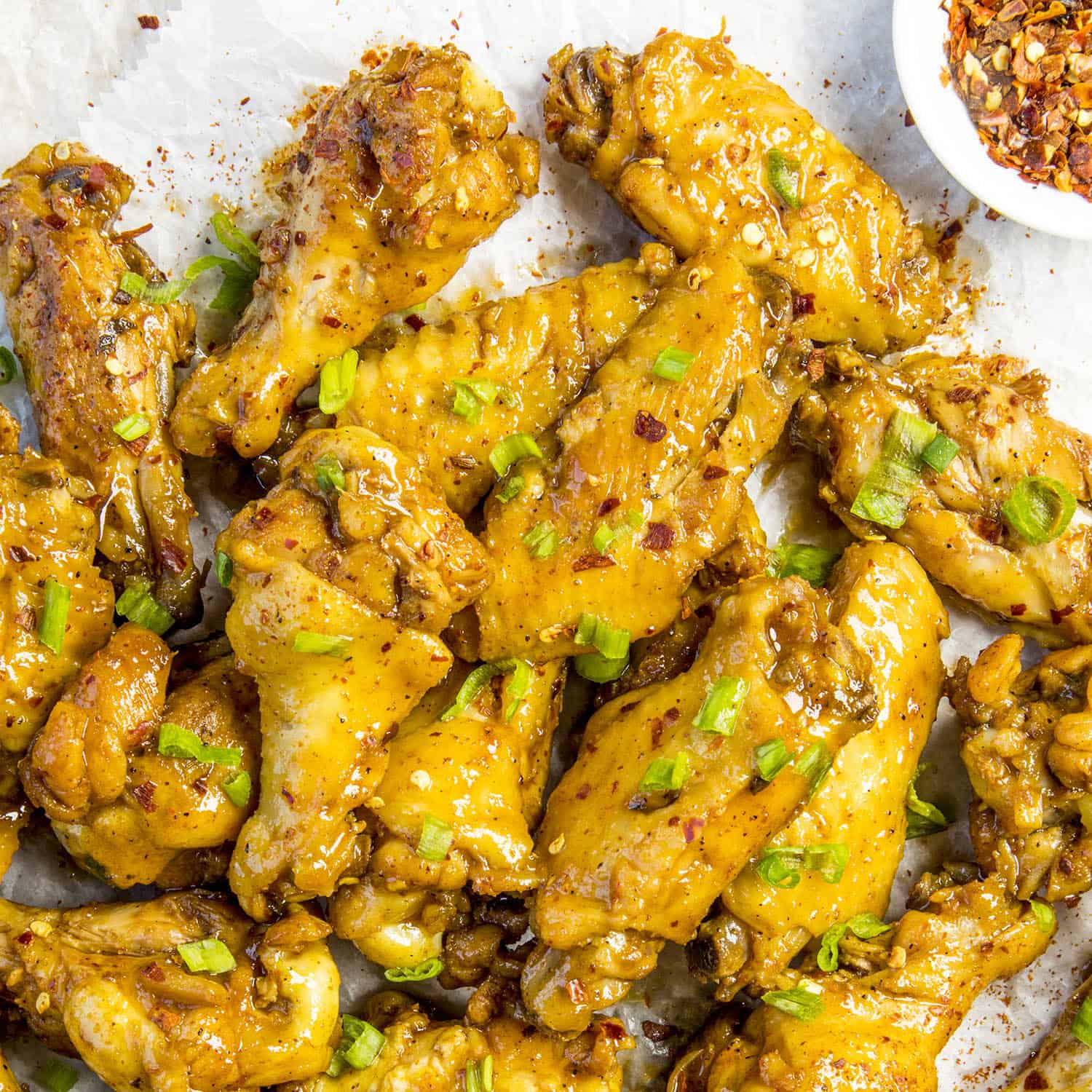 Sticky Chicken Wings - Chili Pepper Madness