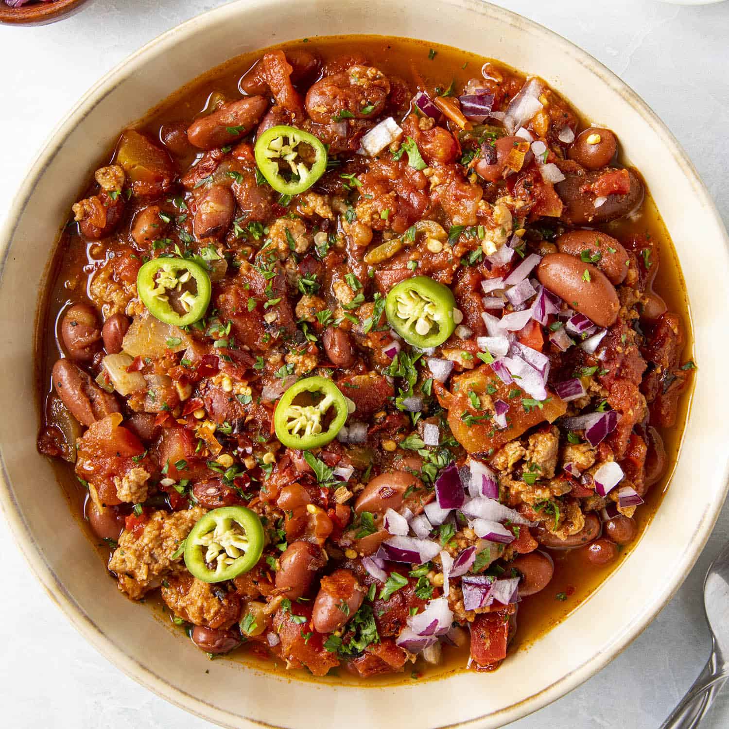 Turkey Chili Recipe Chili Pepper Madness
