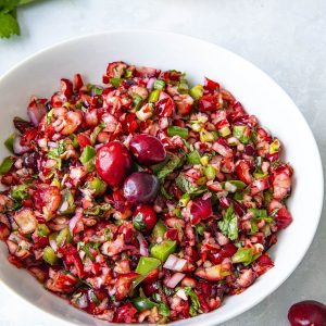 Fresh Cranberry Salsa Recipe