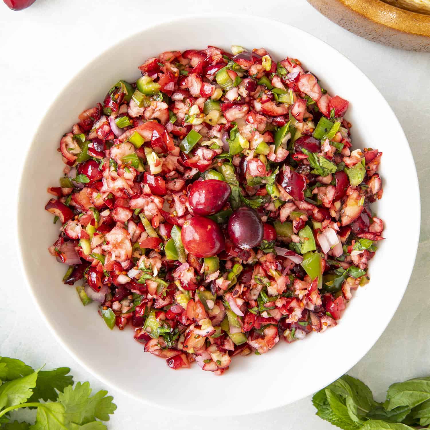 Fresh Cranberry Salsa Recipe - Chili Pepper Madness