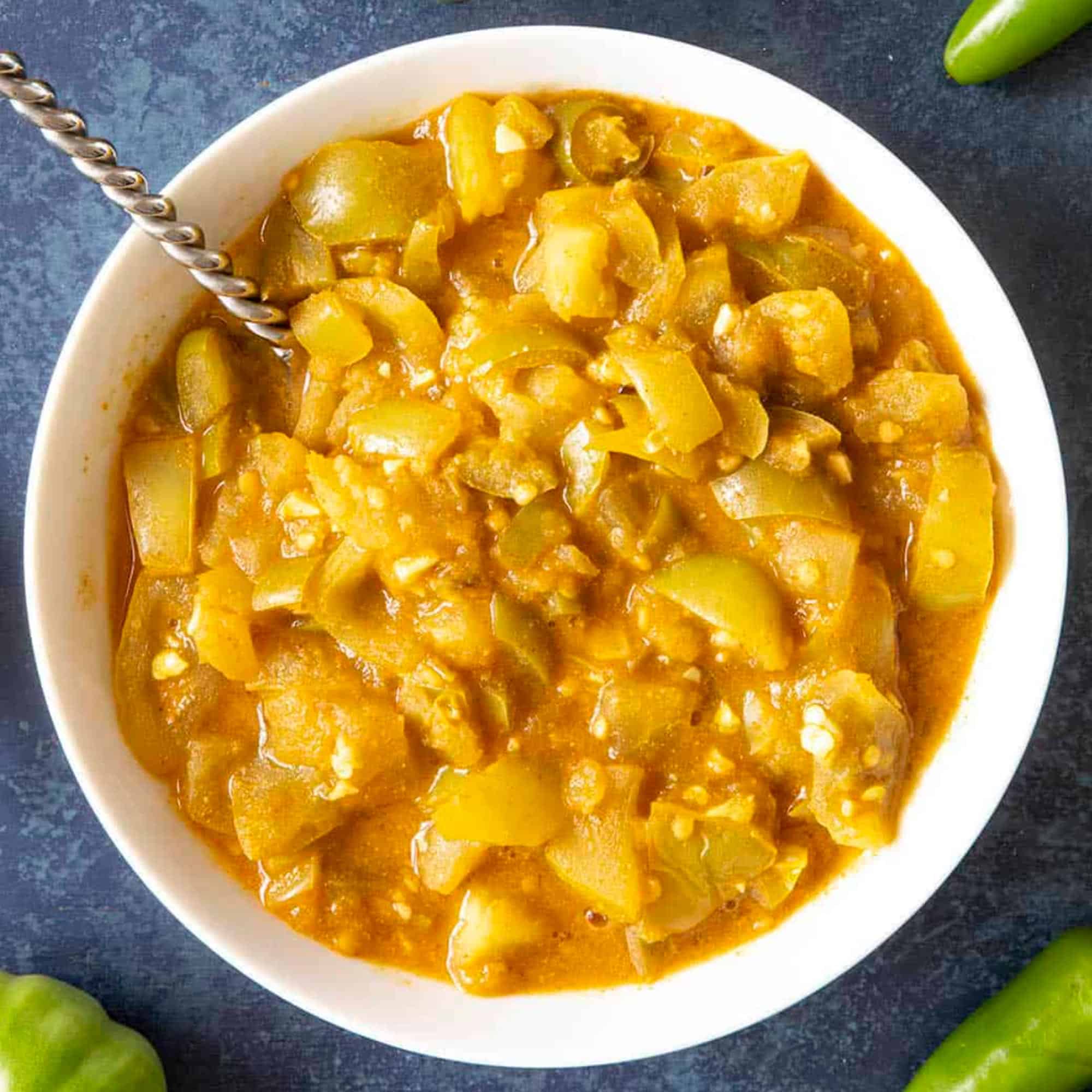 Green Tomato Chutney Recipe