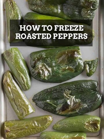 How to Freeze Roasted Chili Peppers