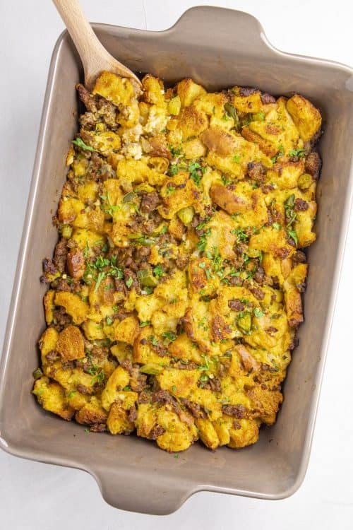 Sausage Stuffing Recipe Chili Pepper Madness