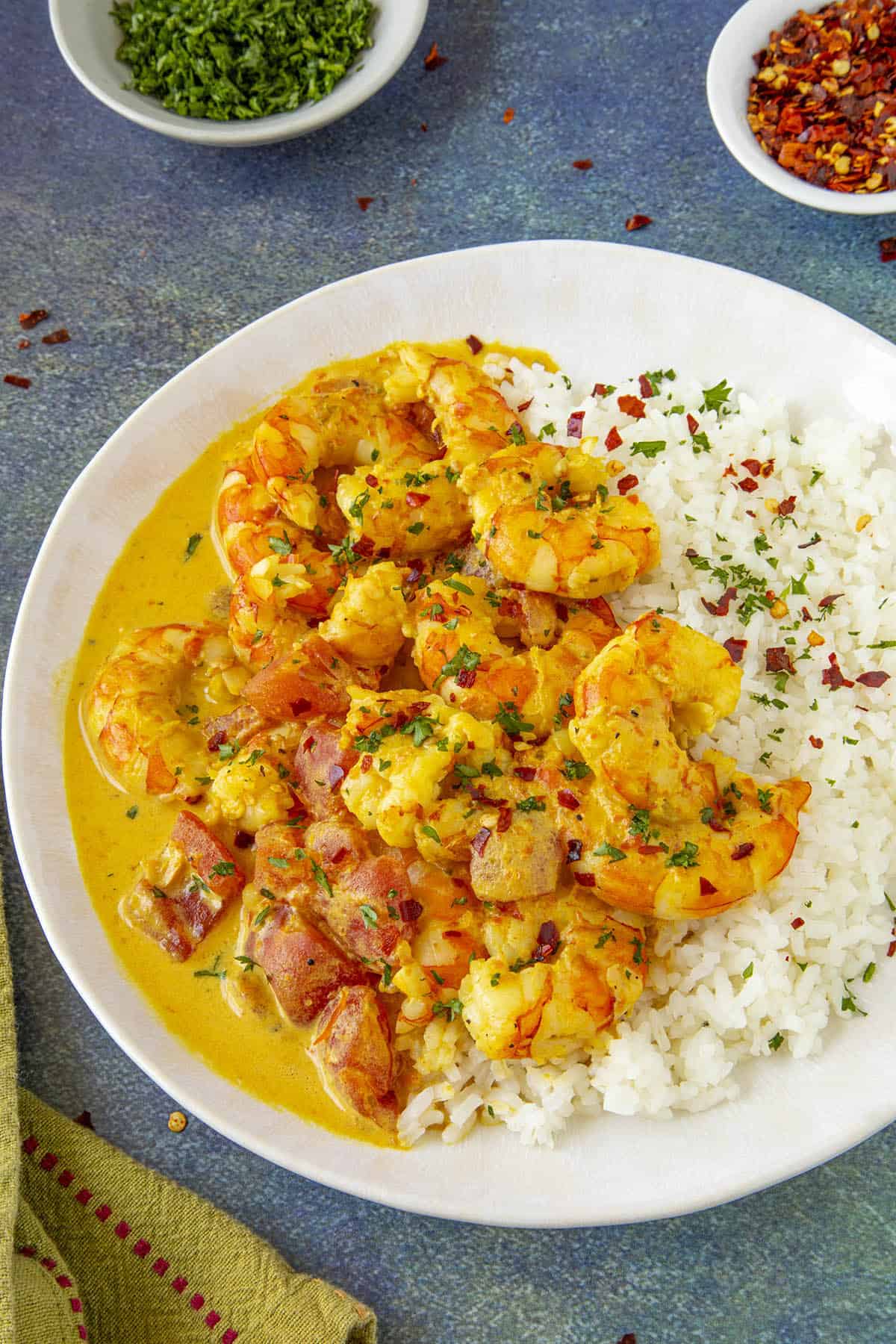 Creamy Thai Curry Shrimp