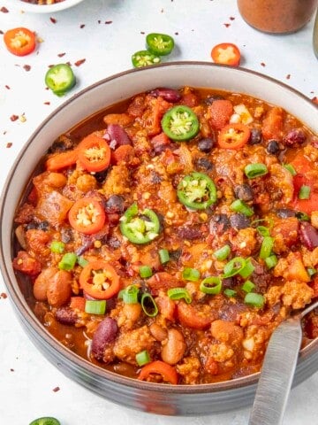 Chunky Vegetarian Chili Recipe