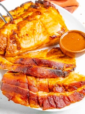 Baked Ham with Chipotle-Honey Glaze Recipe