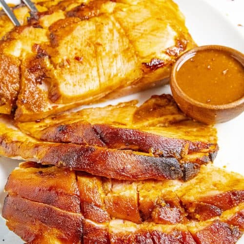 Baked Ham with Chipotle-Honey Glaze Recipe