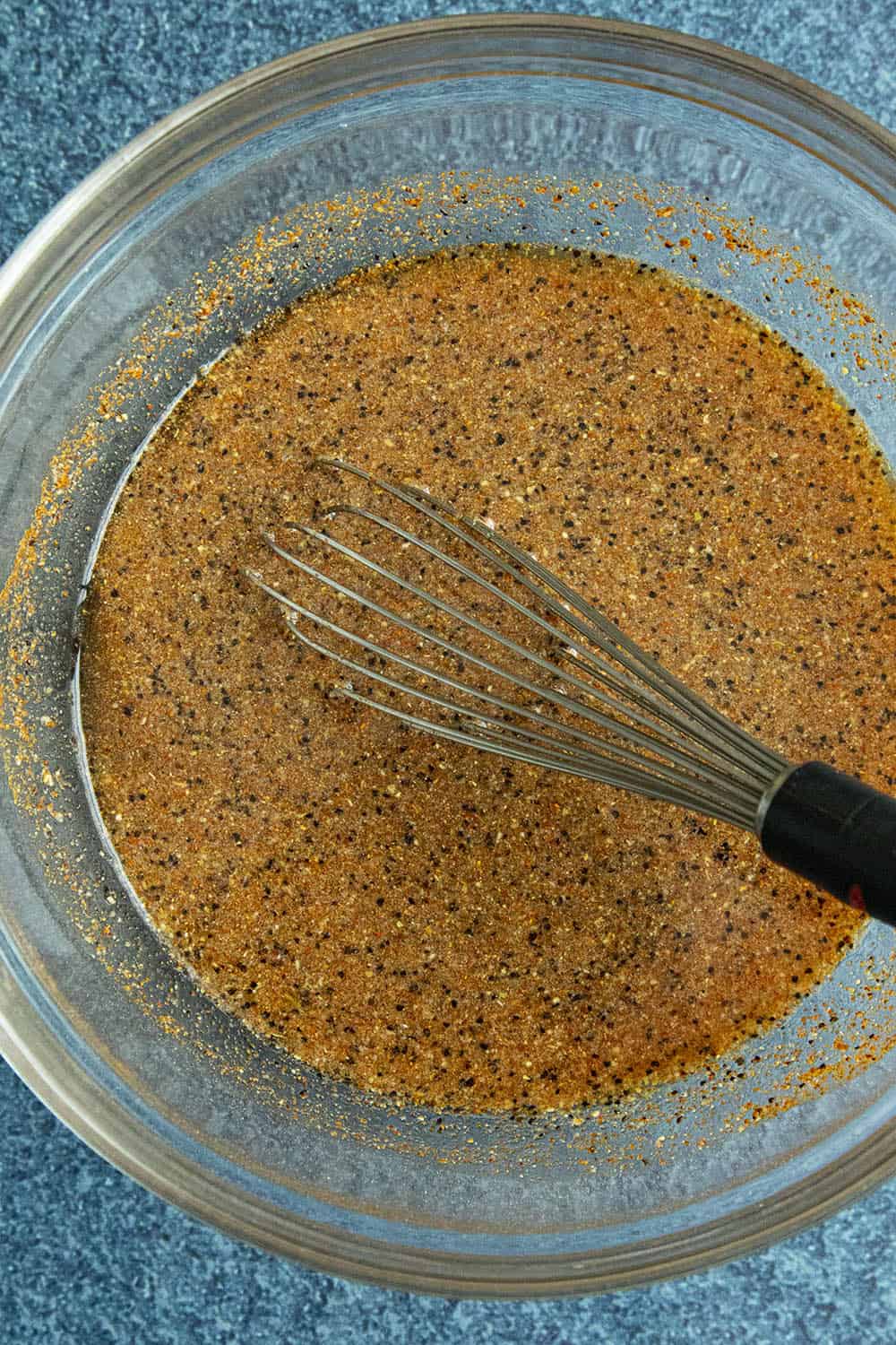 Marinade in a bowl for my beef