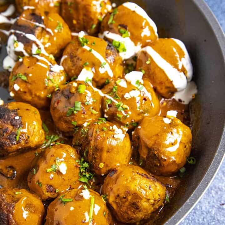 Buffalo Chicken Meatballs Recipe made at home