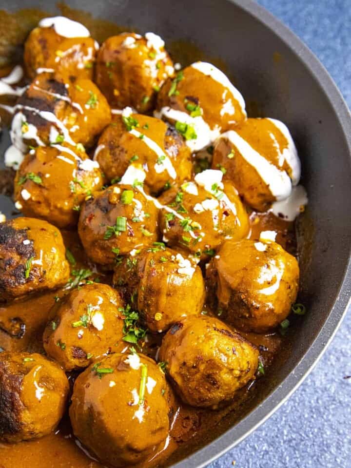 Buffalo Chicken Meatballs Recipe made at home