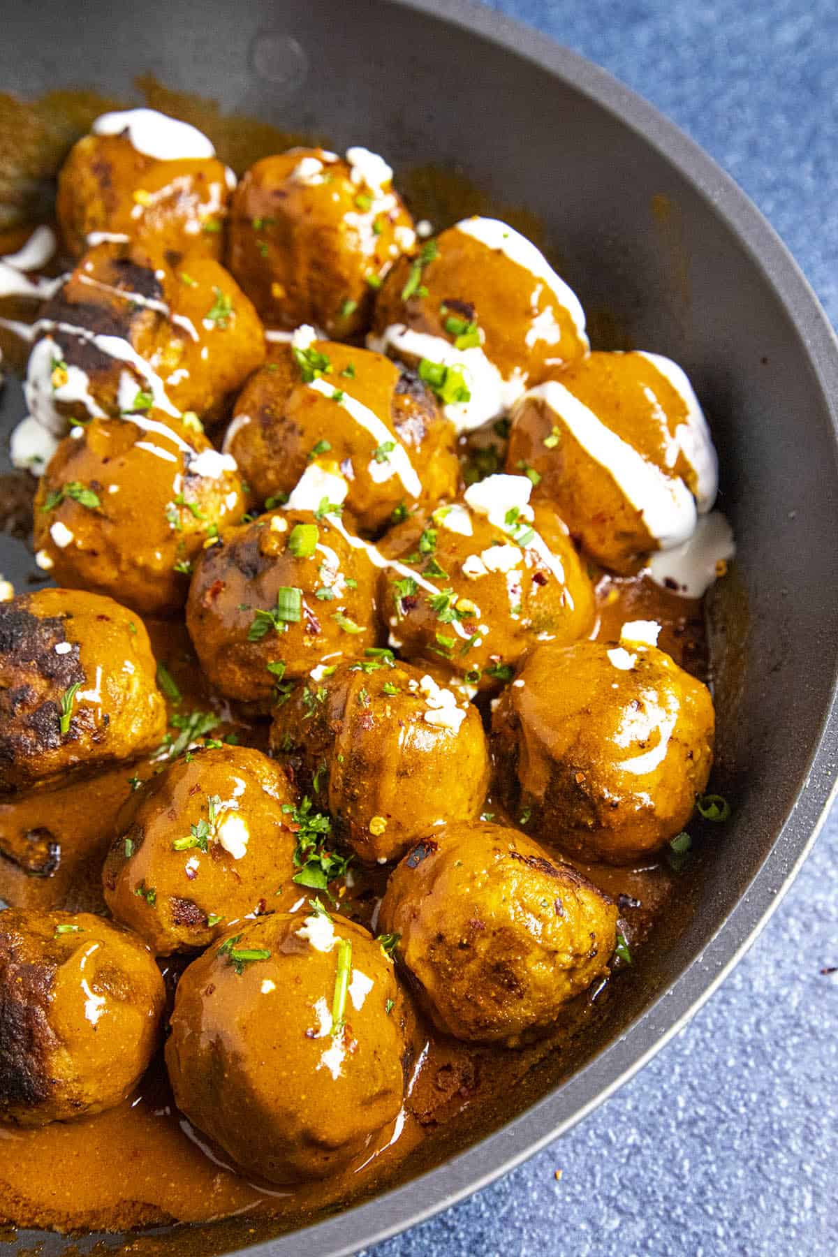 Buffalo Chicken Meatballs Recipe made at home