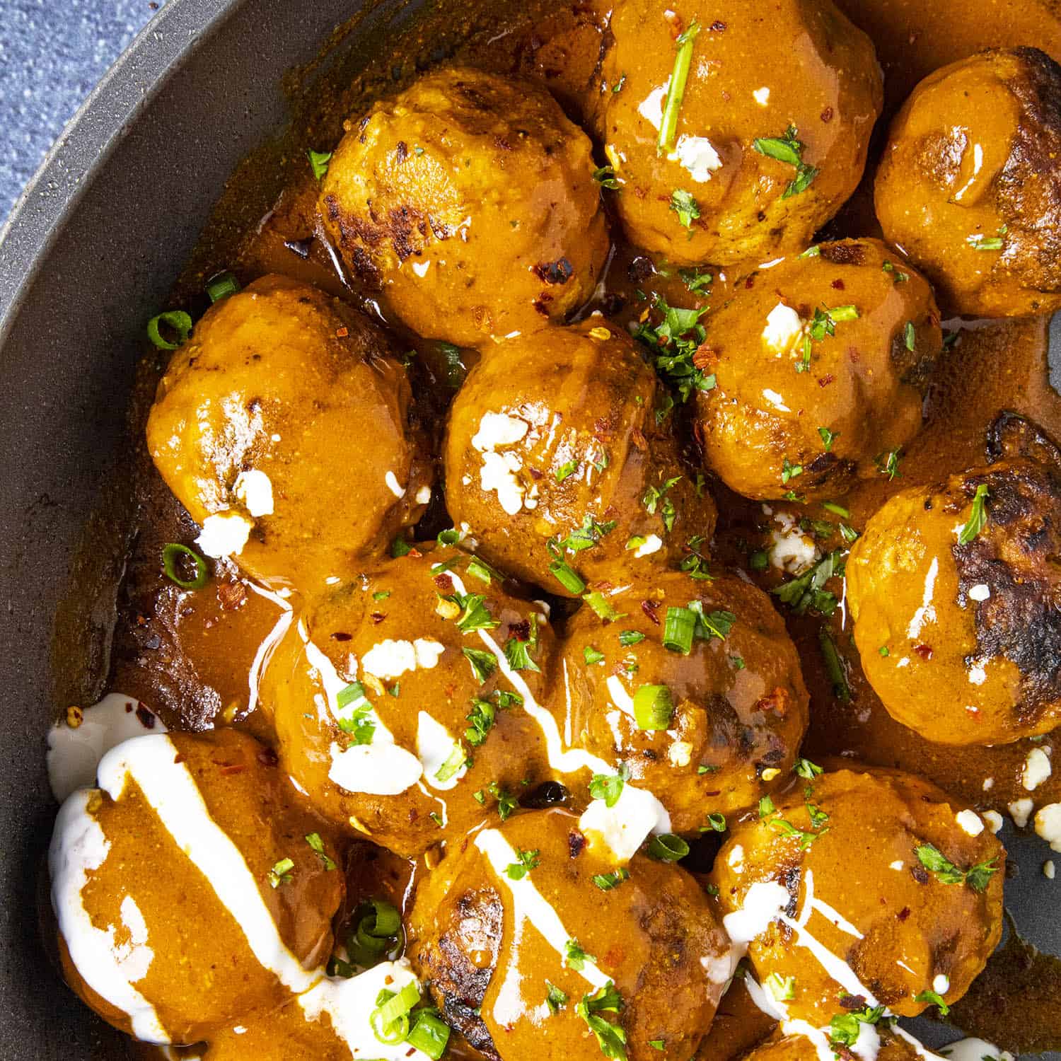 Buffalo Chicken Meatballs