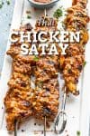 Easy Thai Chicken Satay Recipe