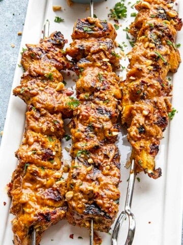 Easy Thai Chicken Satay Recipe