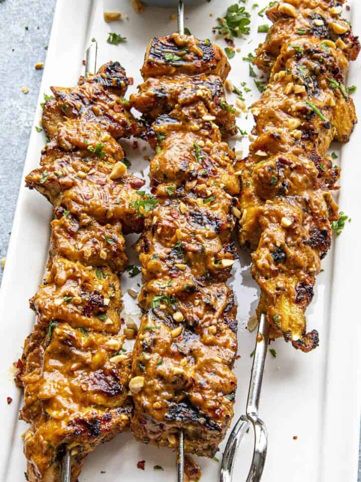 Easy Thai Chicken Satay Recipe