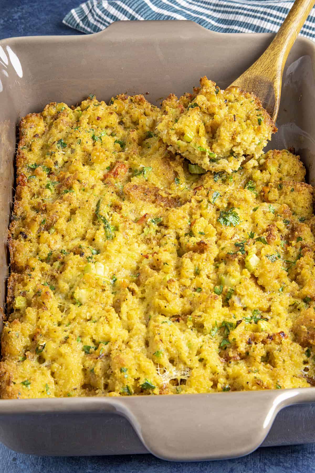 Louisiana-Style Cornbread Dressing