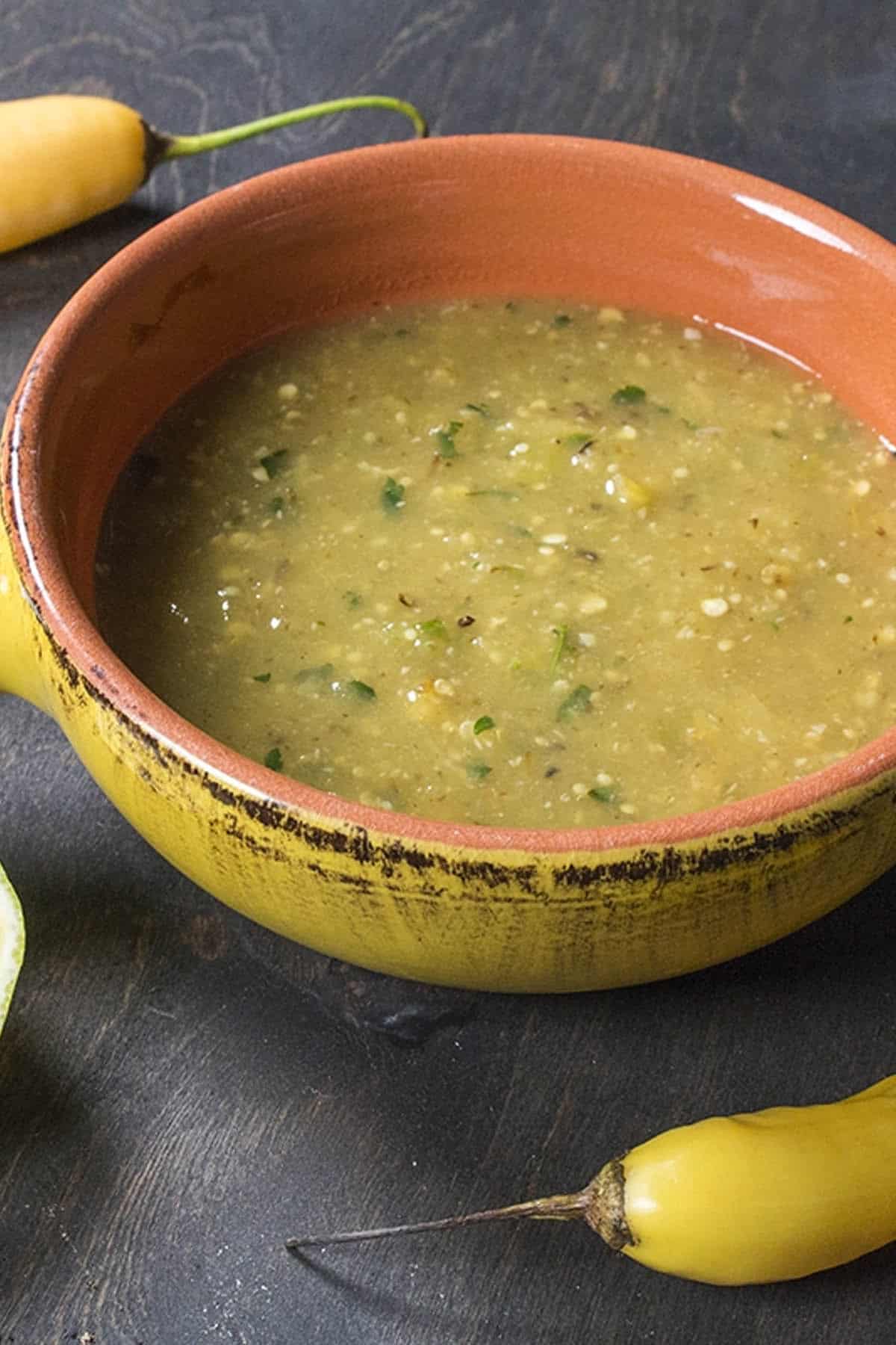 Green Chili Sauce Recipe