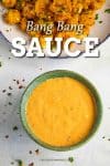 Bang Bang Sauce Recipe