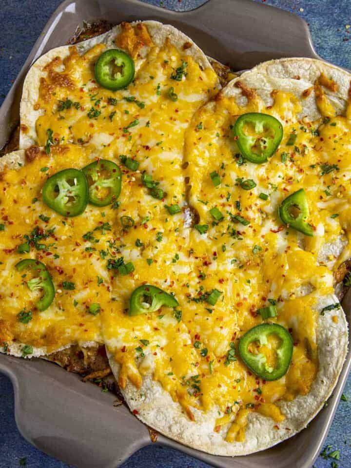 King Ranch Casserole served hot.